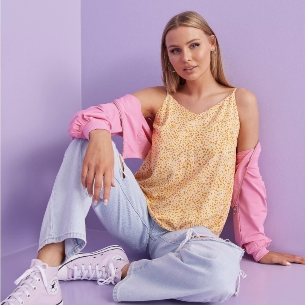 SELECTED femme SLFJALINA STRAP TOP size 14 40 @v